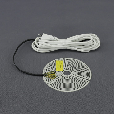 TF1208 - topná fólie PES 230 V, 7 W, lepicí, průměr 140 mm