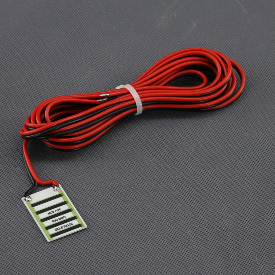 mini ploché topné těleso 24 V, 40 W, 38 na 26 mm