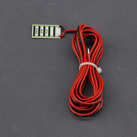 mini ploché topné těleso 24 V, 40 W, 38 na 26 mm