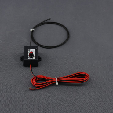 TF4076 - topný kabel 12 V, 10 W, plynulý termostat, 1 m