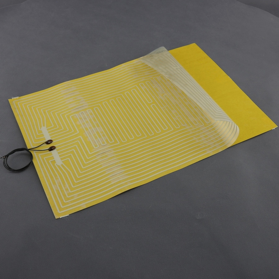 TF1238 - topná fólie PES 12 V, 50 W, lepicí, 600 na 400 mm