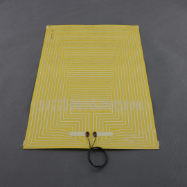TF1238 - topná fólie PES 12 V, 50 W, lepicí, 600 na 400 mm