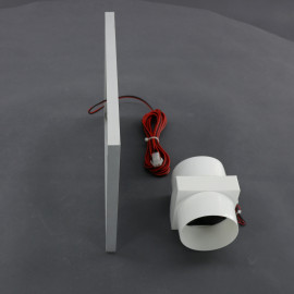 SO194 - solární ventilátor vestavný průměr 100 mm, 65 m3/h