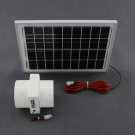 SO194 - solární ventilátor vestavný průměr 100 mm, 65 m3/h