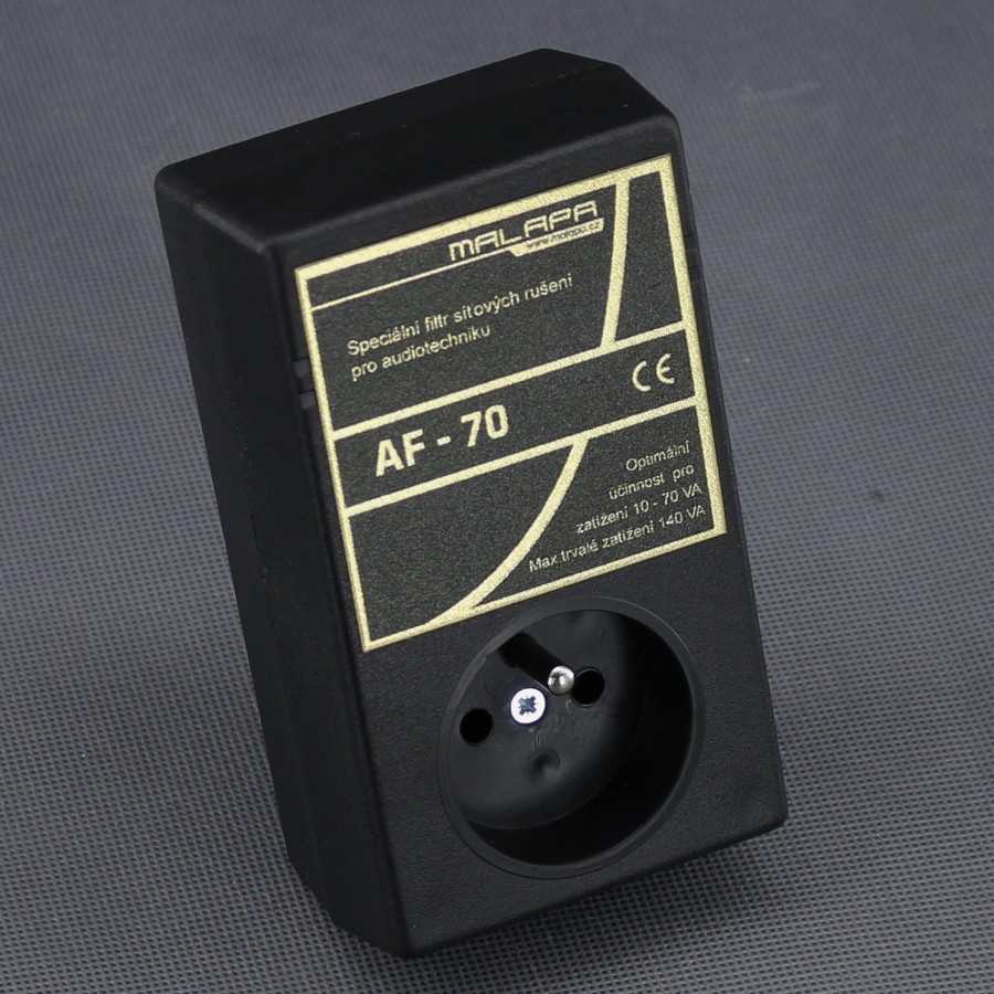 AF70 - odrušovací filtr pro audiotechniku 230 V, 10-70 W