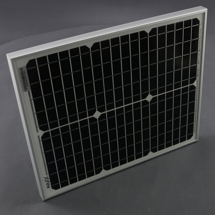 SO36 - solární panel 20 W, 18,8 V, křemíkový, hliníkový rám