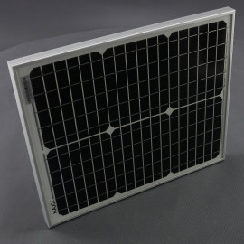 SO36 - solární panel 20 W, 18,8 V, křemíkový, hliníkový rám
