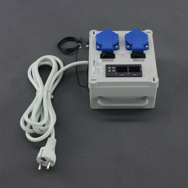 MTL2 - termostat dvojitý 230 V, 3500 W, digitální, NO-NC