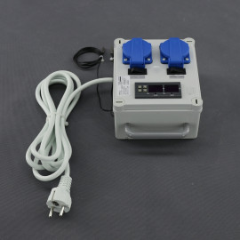 MTL2 - termostat dvojitý 230 V, 3500 W, digitální, NO-NC