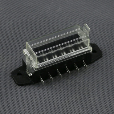 SI619 - pouzdro 6x nožové autopojistky Standard, 6x 16 A
