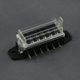 SI619 - pouzdro 6x nožové autopojistky Standard, 6x 16 A