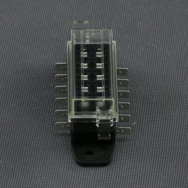 SI619 - pouzdro 6x nožové autopojistky Standard, 6x 16 A
