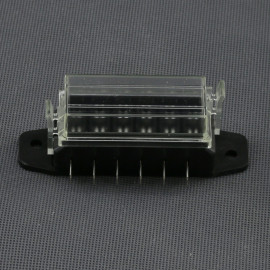 SI619 - pouzdro 6x nožové autopojistky Standard, 6x 16 A