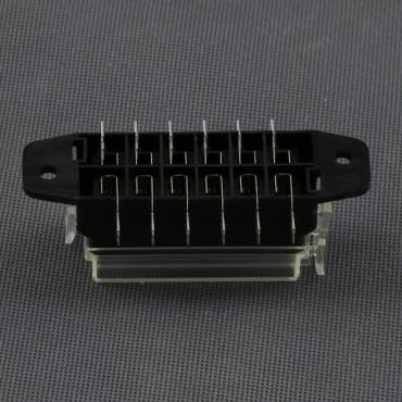 SI619 - pouzdro 6x nožové autopojistky Standard, 6x 16 A