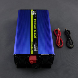 SI318 - měnič napětí 12 V na 230 V, 3000 W čistý sinus a USB