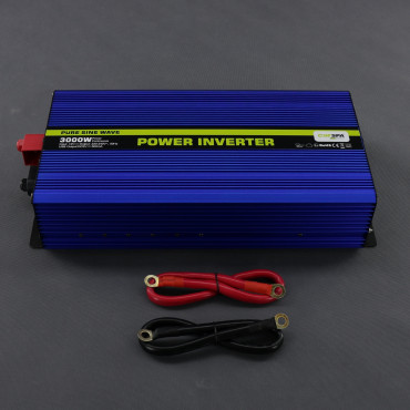 SI318 - měnič napětí 12 V na 230 V, 3000 W čistý sinus a USB