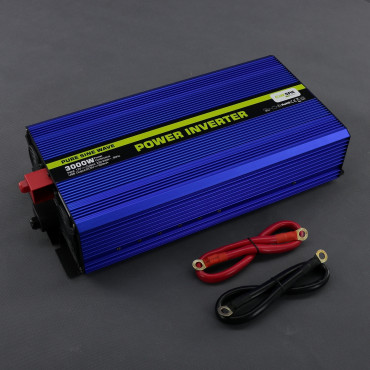 SI318 - měnič napětí 12 V na 230 V, 3000 W čistý sinus a USB