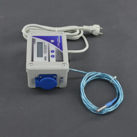MTJ3 - termostat pro topení + regulace otáček 230 V, digitální