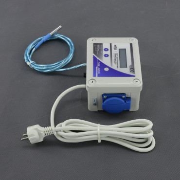 MTJ3 - termostat pro topení + regulace otáček 230 V, digitální