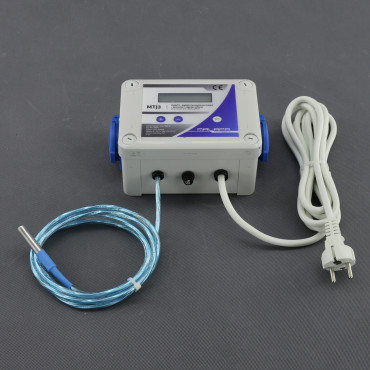 MTJ3 - termostat pro topení + regulace otáček 230 V, digitální
