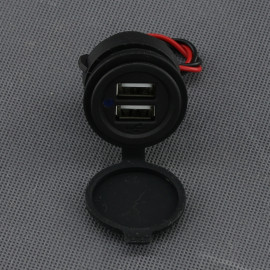 SI125 - 2x USB-A nabíječka 2x 4,8 A, IP65, panelová
