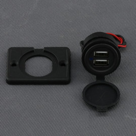 SI125 - 2x USB-A nabíječka 2x 4,8 A, IP65, panelová