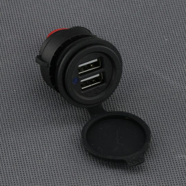SI125 - 2x USB-A nabíječka 2x 4,8 A, IP65, panelová