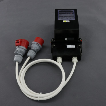 EL01 - přenosný elektroměr 3f, 16 A, analogový, zásuvka a vidlice