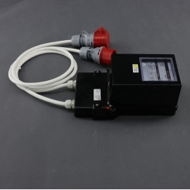 EL01 - přenosný elektroměr 3f, 16 A, analogový, zásuvka a vidlice