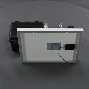 SO202 - solární systém 20 W s aku, 12 V a USB a LED, přenosný