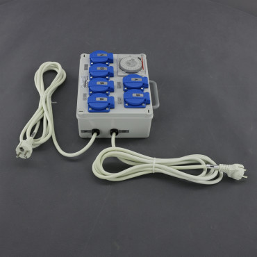 rozvaděč pro čerpadla, osvětlení (6 a 1 a 1) 2x 230 V, 2x 16 A