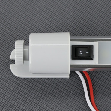 detail vypínače LED svítidla SI37