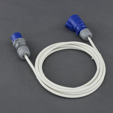 SU10 - prodlužovací kabel CEE vidlice a zásuvka, 230 V, 5 m