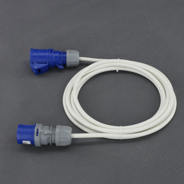 SU10 - prodlužovací kabel CEE vidlice a zásuvka, 230 V, 5 m