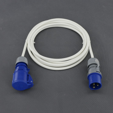 SU10 - prodlužovací kabel CEE vidlice a zásuvka, 230 V, 5 m