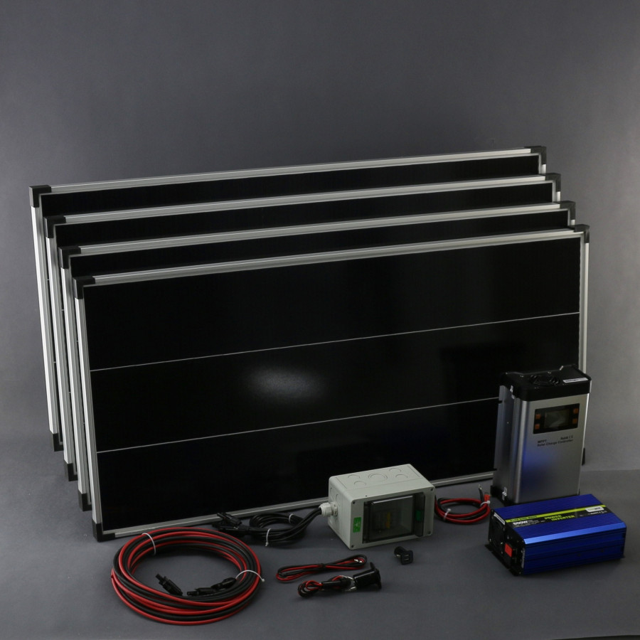 SO500 - fotovoltaická elektrárna 0,56 kWp, ostrovní
