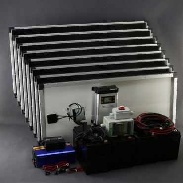 SO515 - fotovoltaická elektrárna 1,1 kWp s aku, ostrovní