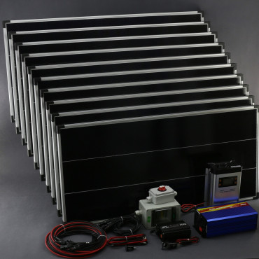 SO520 - fotovoltaická elektrárna 1,4 kWp, ostrovní