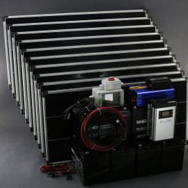 SO525 - fotovoltaická elektrárna 1,4 kWp s aku, ostrovní