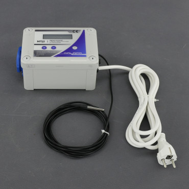 MTJ2 - termostat s regulací otáček 230 V, 900 W, digitální