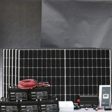SO535 - fotovoltaická elektrárna 2,4 kWp s aku, ostrovní