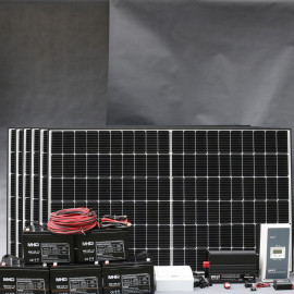 SO535 - fotovoltaická elektrárna 2,4 kWp s aku, ostrovní