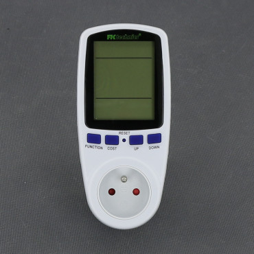 EL07 - elektroměr 230 V, 16 A, digitální, do zásuvky