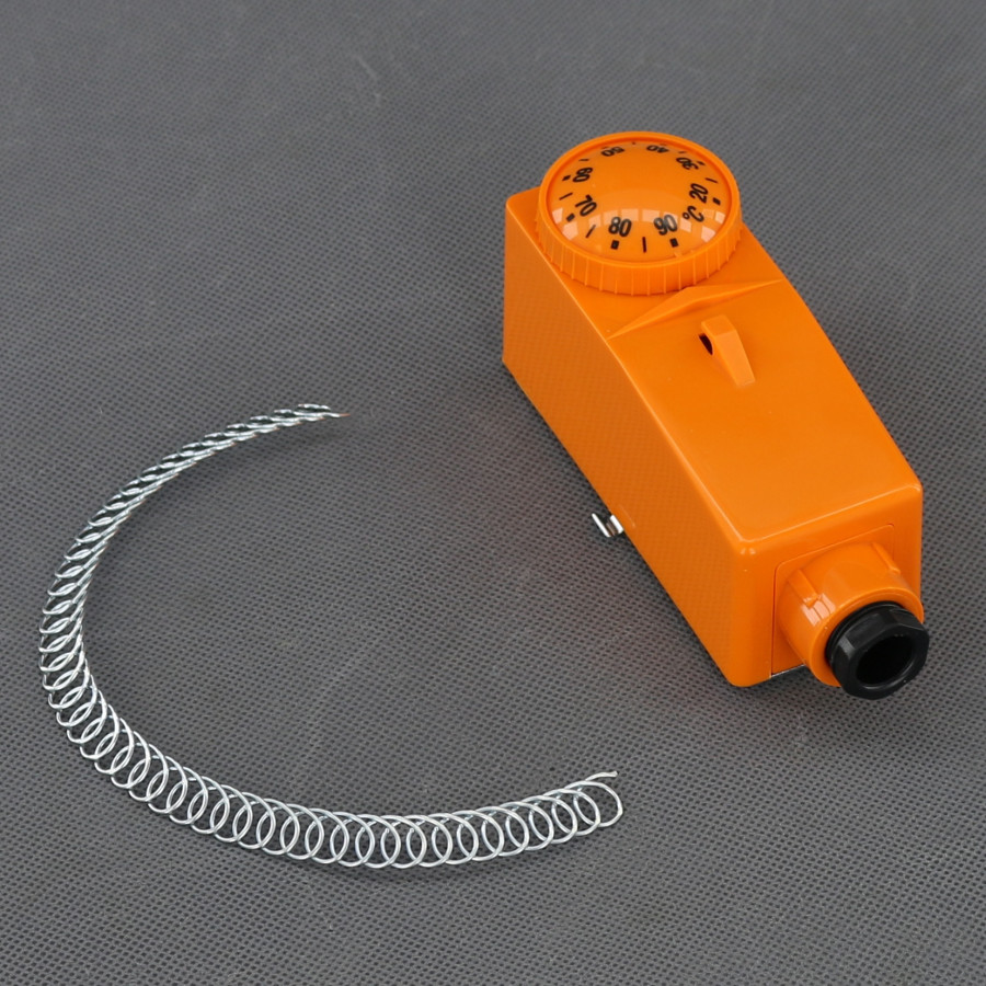 TO01 - termostat příložný 20-90 stupňů C, 230 V, 3600 W, NO-NC