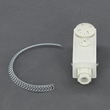 TO22 - termostat příložný 0-90 stupňů C, 230 V, 3600 W, NO-NC