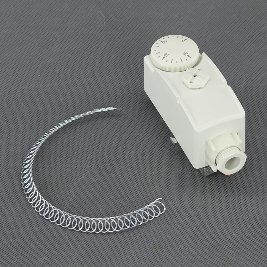 TO22 - termostat příložný 0-90 stupňů C, 230 V, 3600 W, NO-NC