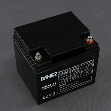 AK100 - akumulátor AGM 12 V, 40 Ah, bezúdržbový, M5