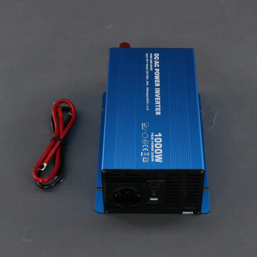 SI309 - měnič napětí 12 V na 230 V, 1000 W čistý sinus a USB