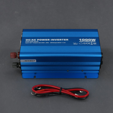 SI309 - měnič napětí 12 V na 230 V, 1000 W čistý sinus a USB