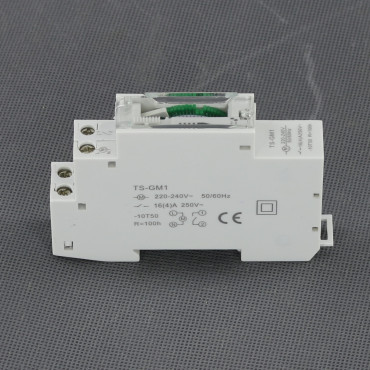 EH16 - spínací hodiny 230 V, 3500 W, mechanické, na DIN lištu